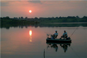 Fishing on Hazel Creek Lake