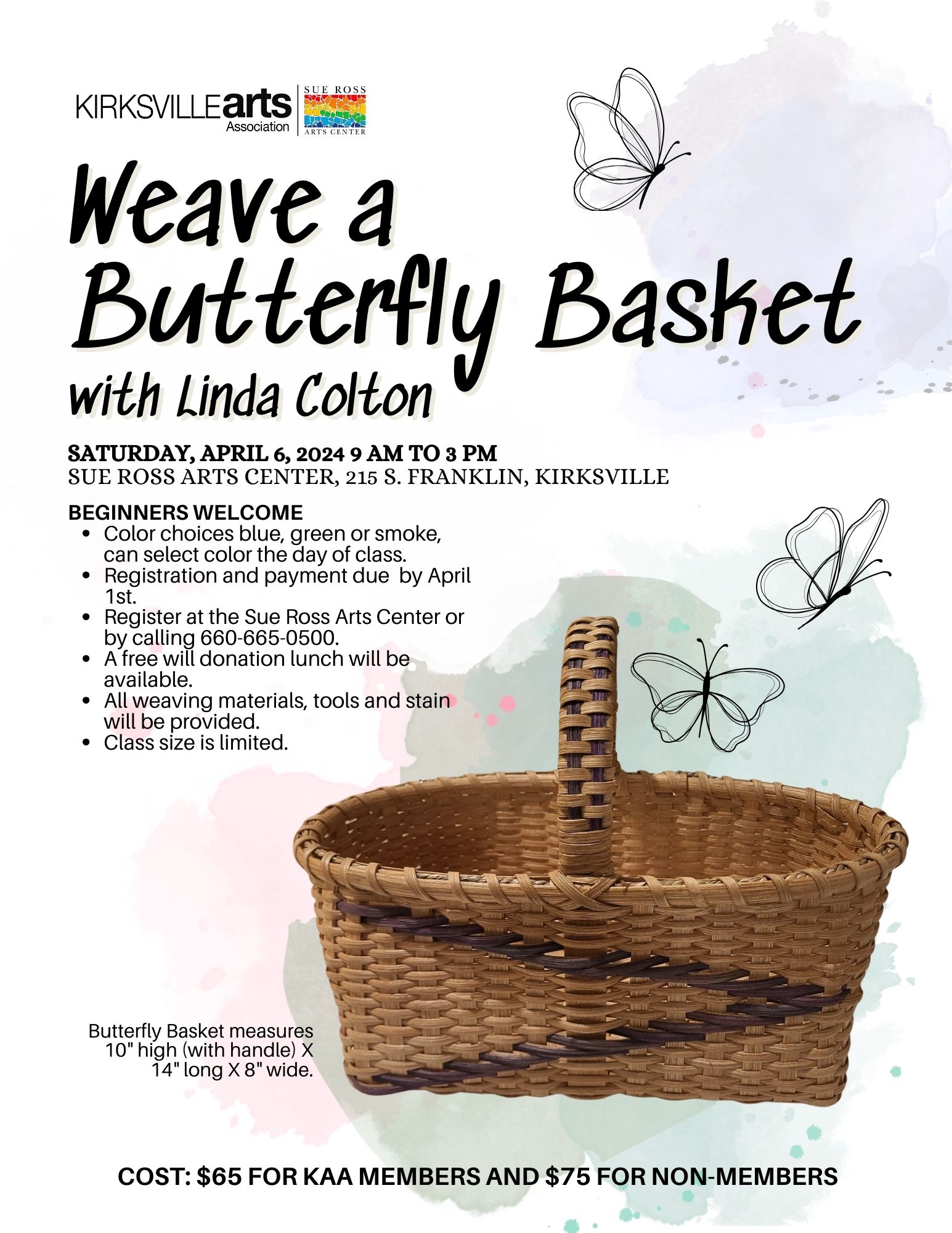 Check more about Weave a Butterfly Basket