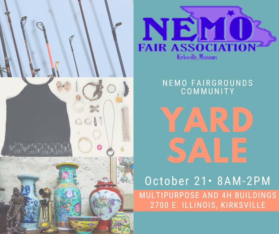 Check more about NEMO Fairgrounds Community Yard Sale