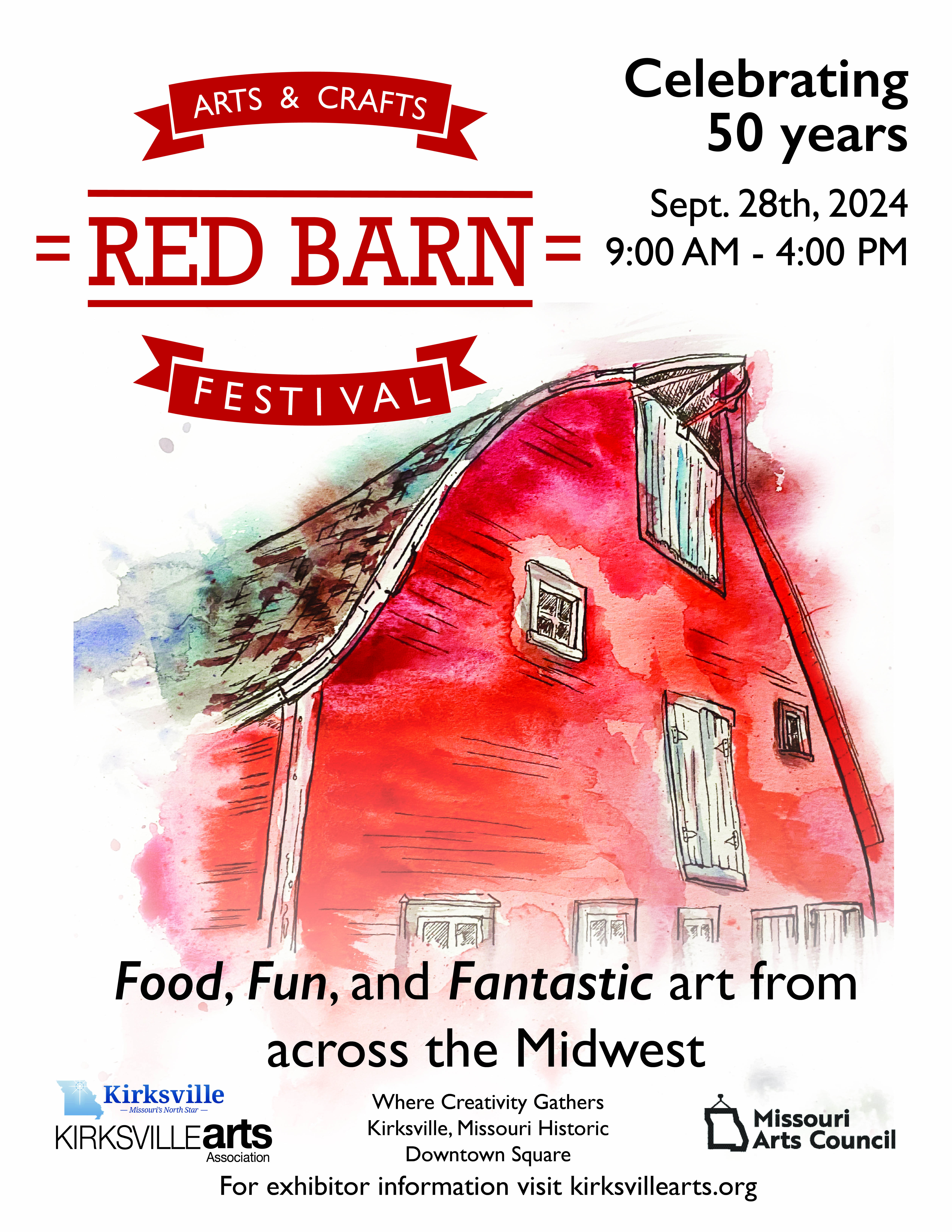Check more about Red Barn Arts & Crafts Festival