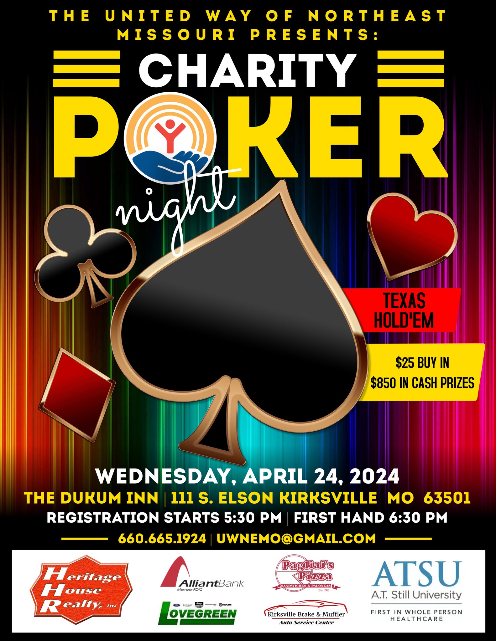 Check more about United Way Poker Tournament