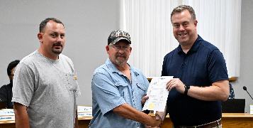 Image of City of Kirksville recognizes retirement of Eddy Turner